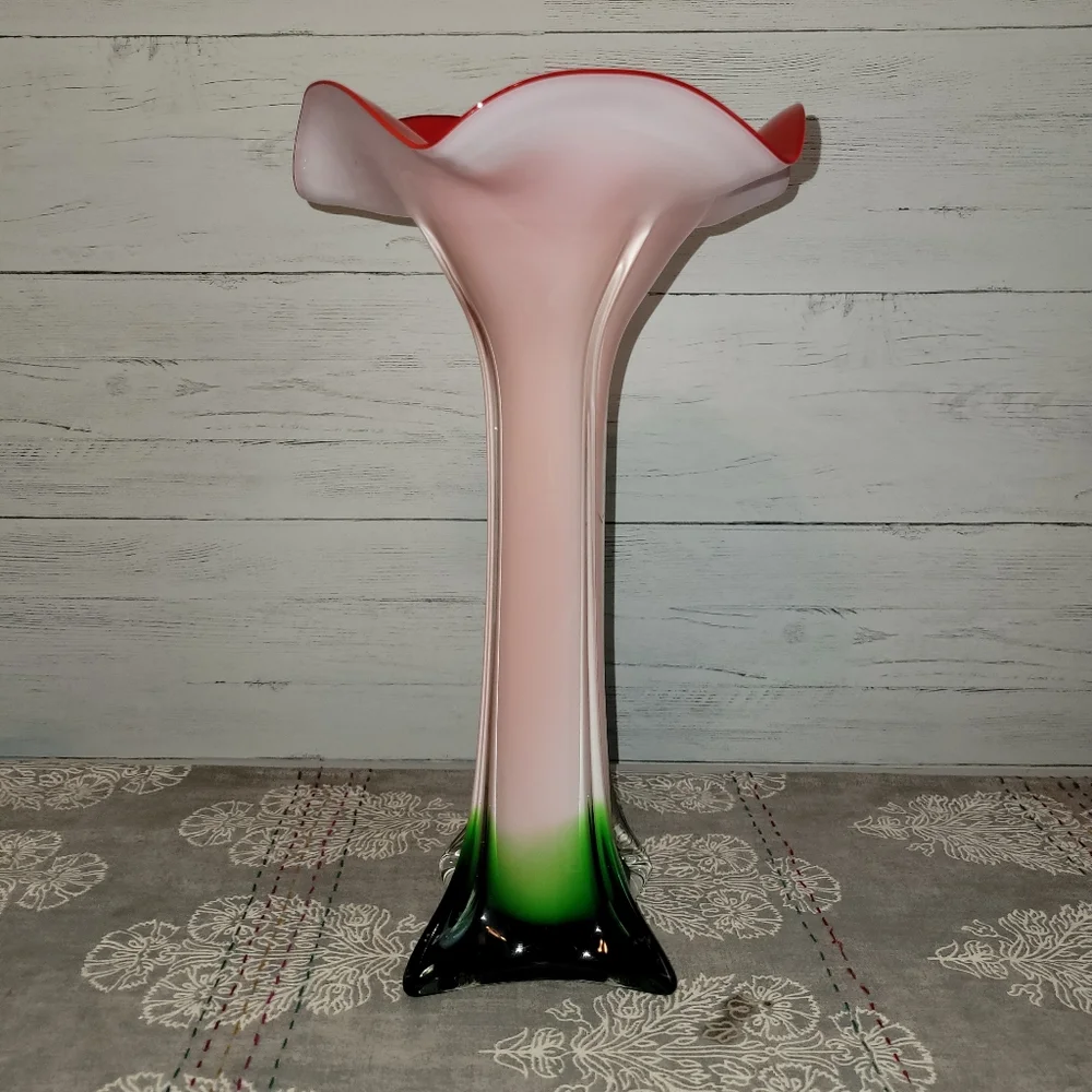 Pier 1 | Art Glass Flower Vase